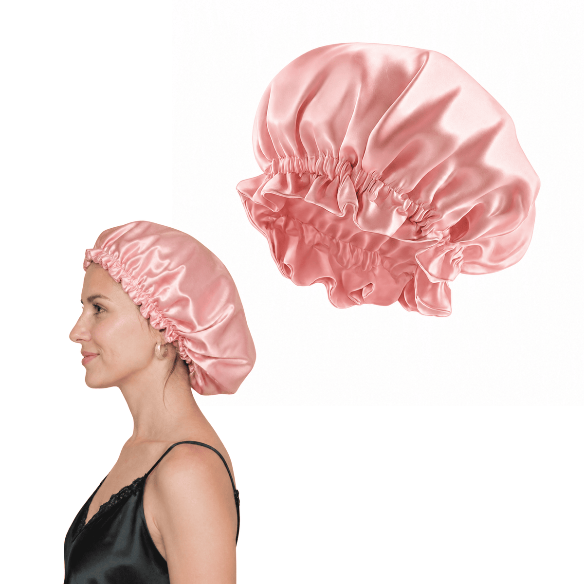 Cofia de Satén Reversible Anti Frizz