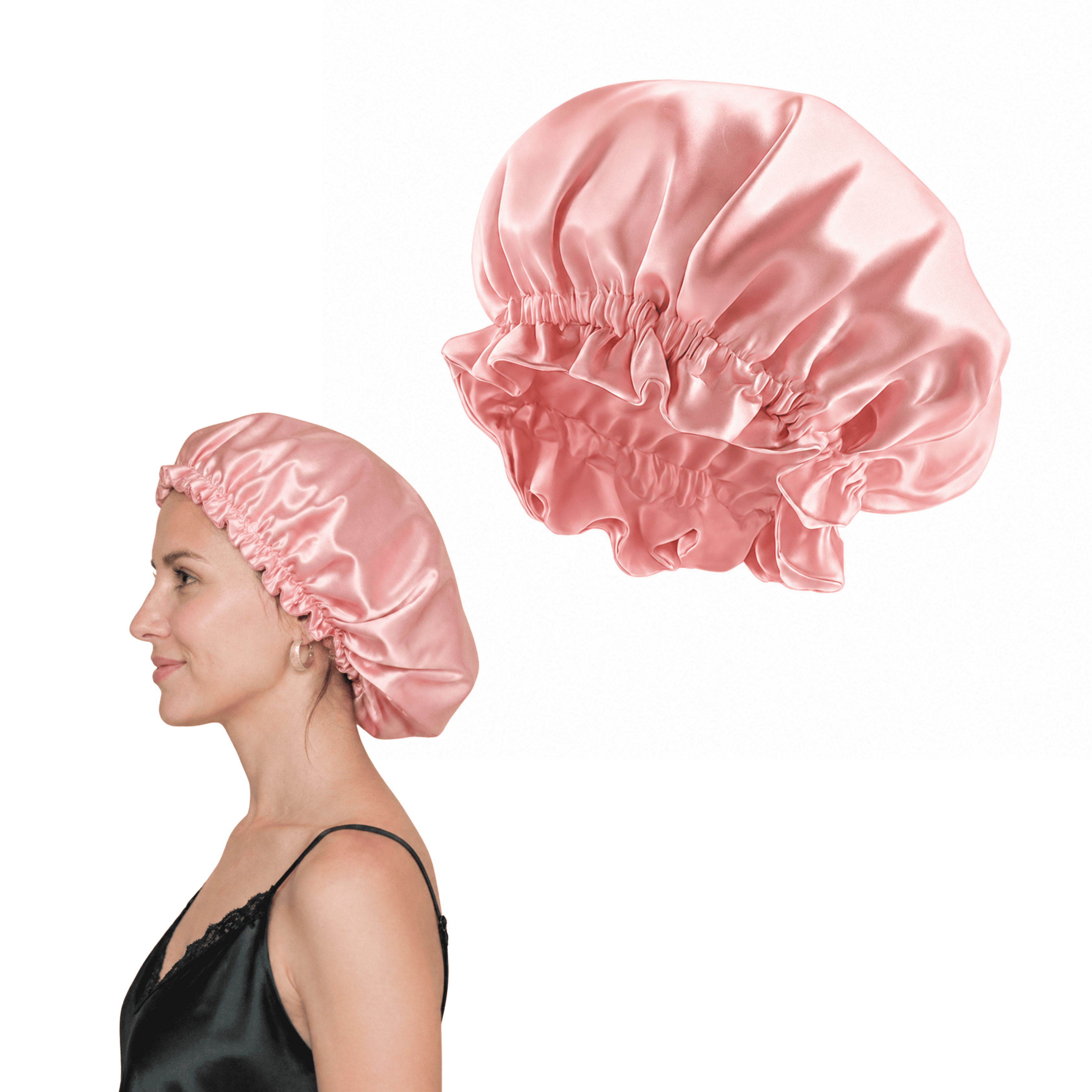 Cofia de Satén Reversible Anti Frizz