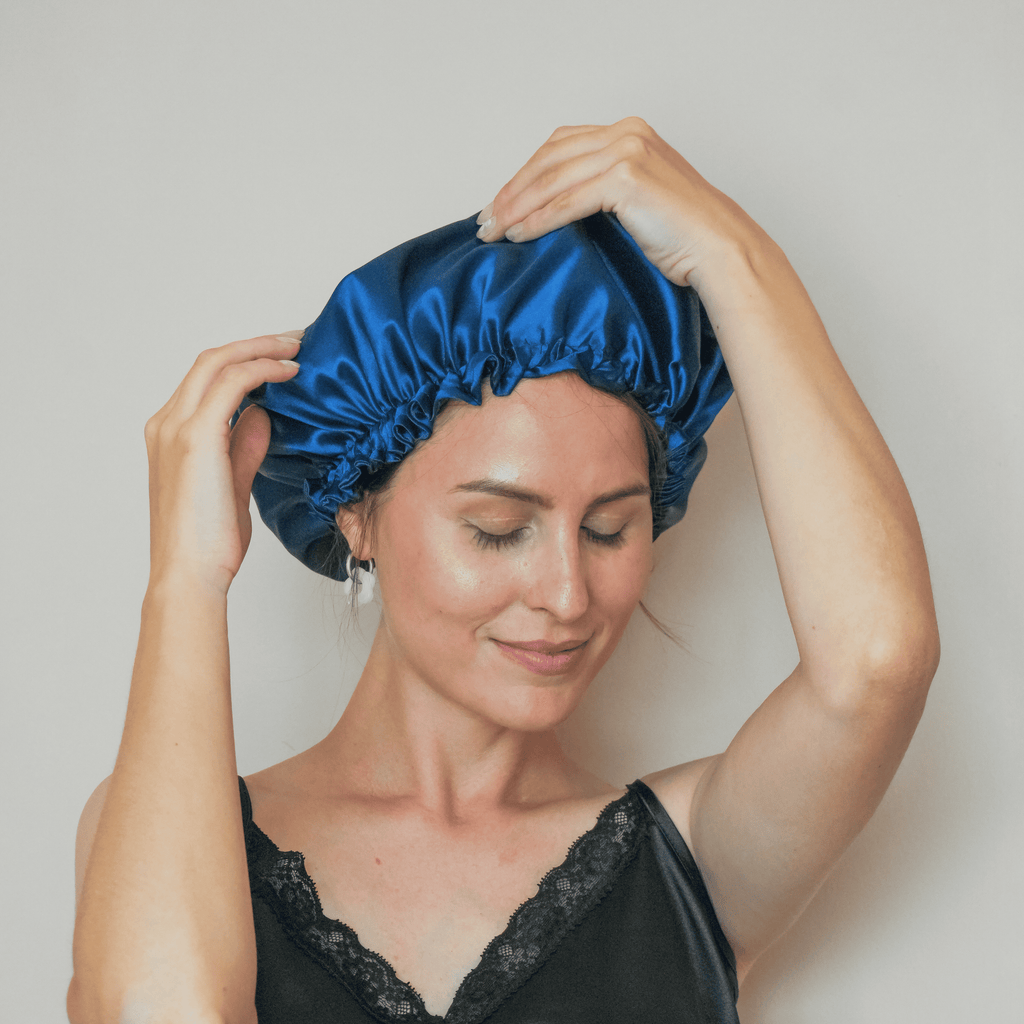 Cofia de Satén Reversible Anti Frizz